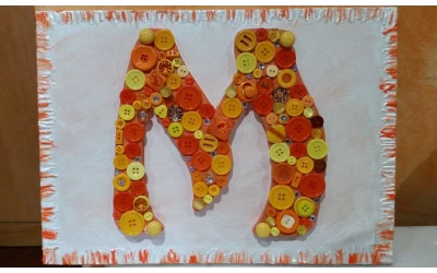 Decorare con le lettere in legno