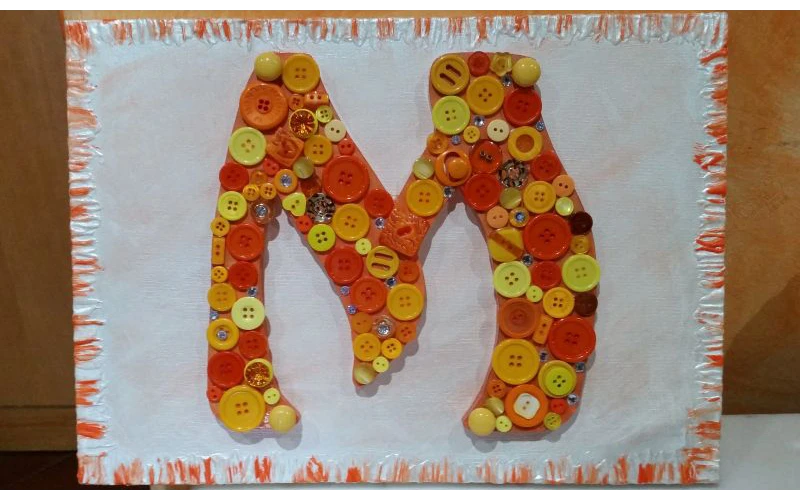 Decorare con le lettere in legno