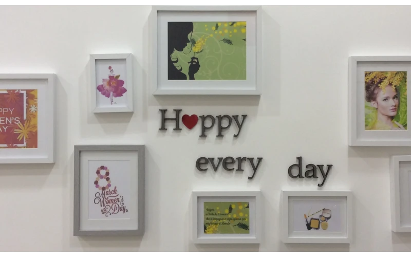 Arredare con le lettere in legno