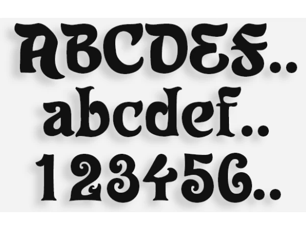 Lettere mod.33 Lettere mod.33