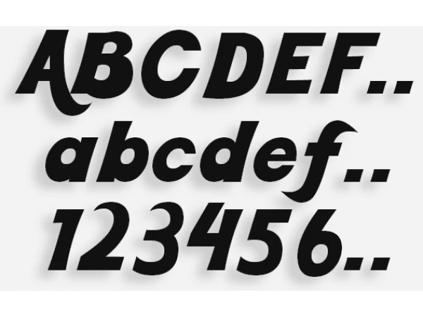 Lettere mod.35 Lettere mod.35