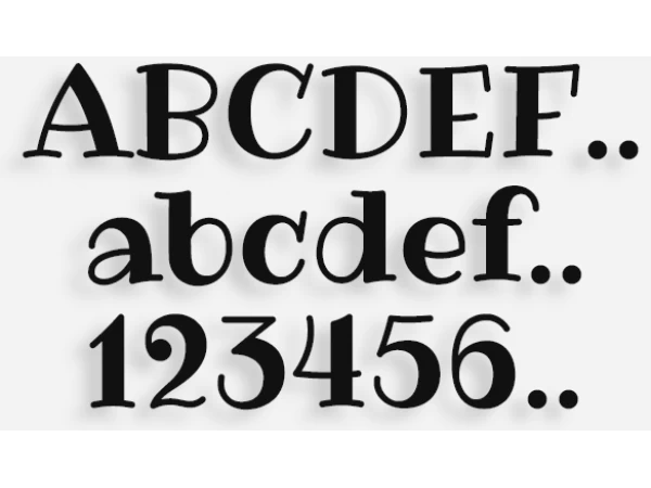 Lettere mod.38 Lettere mod.38