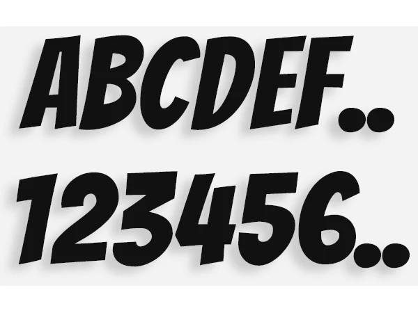 Lettere mod.52 Lettere mod.52