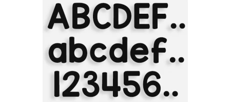 Lettere mod.58 Lettere mod.58