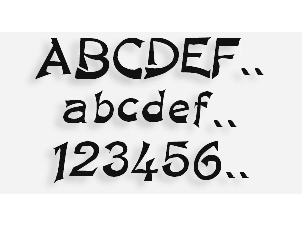 Lettere mod.83 Lettere mod.83